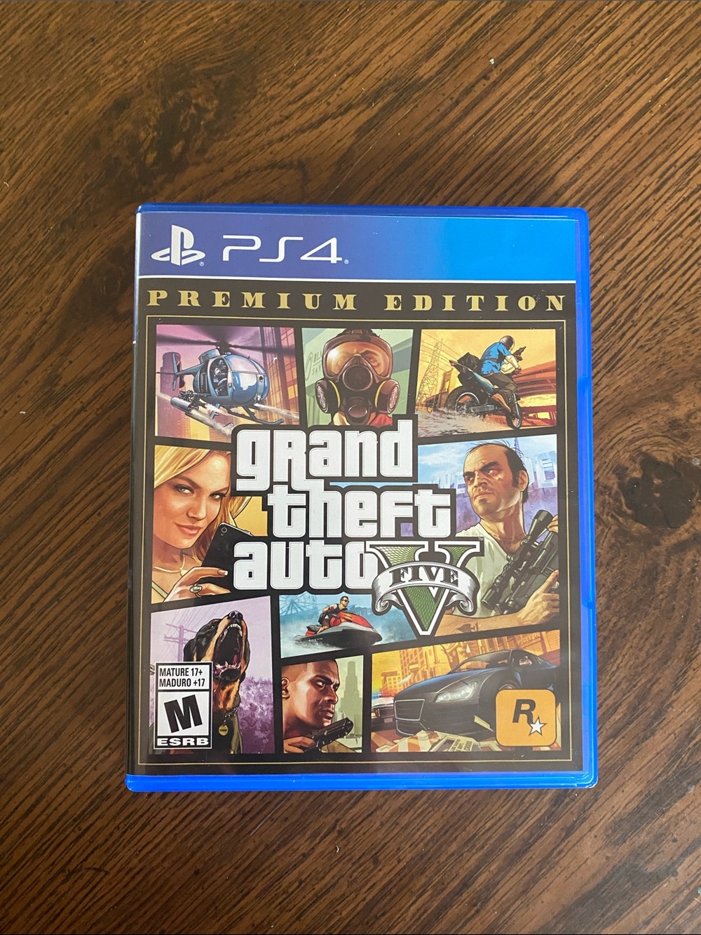 Sony Grand Theft Auto V Premium Edition - Blue Case
